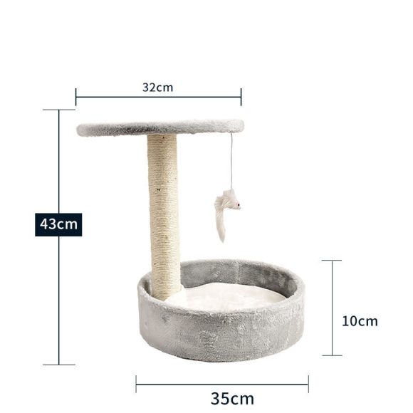 Cat Climbing Frame Litter Tree Integrated Grab - Image 5