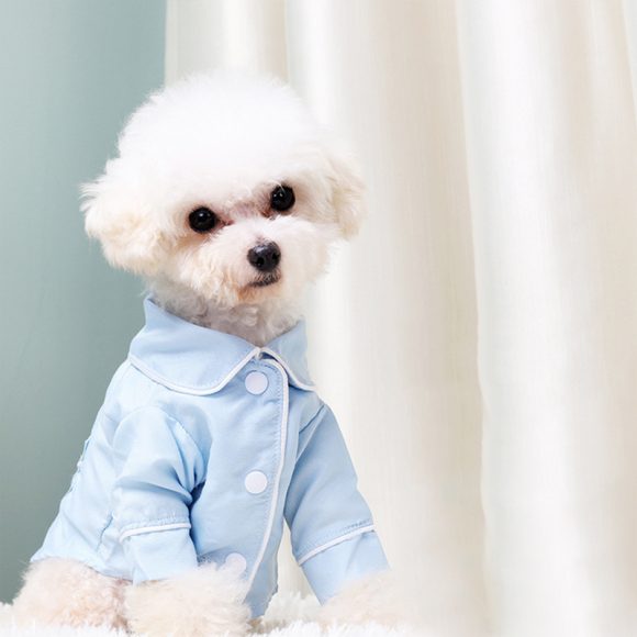 French Small Incense Style Fighting Pet Clothes Dog Pajamas - Image 4