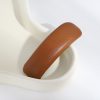 Leather Barrettes Pleated Solid Color Simple Temperamental All-match - Image 7