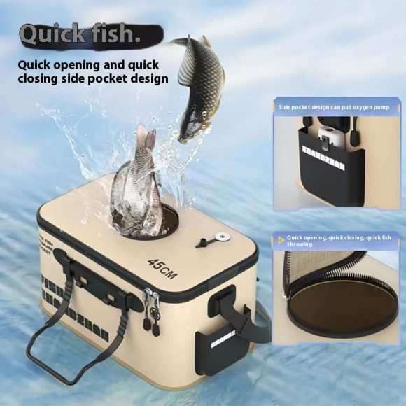 Eva Integrated Fishing Collapsible Bucket - Image 5