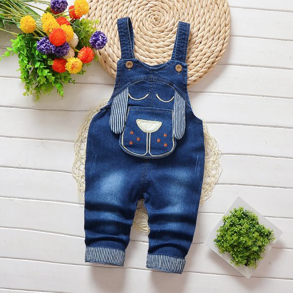 Kids Strap Jeans For Boys And Girls - Image 7