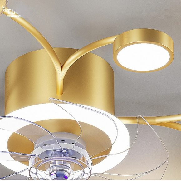 Modern Smart Bedroom Ceiling Fan Lamp - Image 7