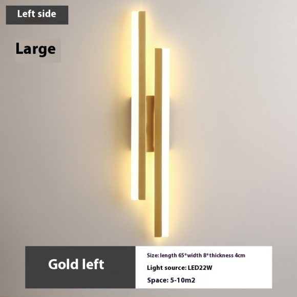 Scandinavian Minimalist Led Indoor Wall Light - Image 9