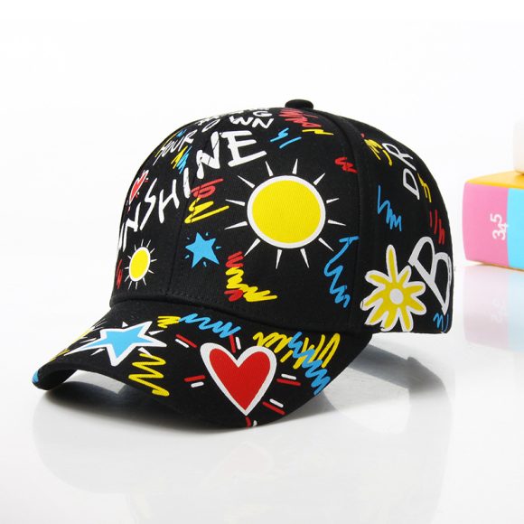 Casual Graffiti Baseball Hat - Image 5