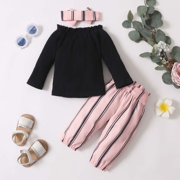 3M-24M Newborn Baby Clothes Set Toddler Girl Outfits - Image 3