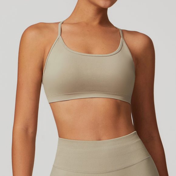 Sports Fitness Seamless Cross Beauty Back Yoga - Image 3