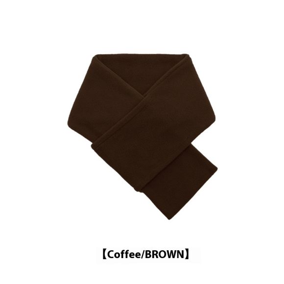 Autumn And Winter Warm Scarf Fashion Simple Solid Color Men's Polar Fleece - Image 8