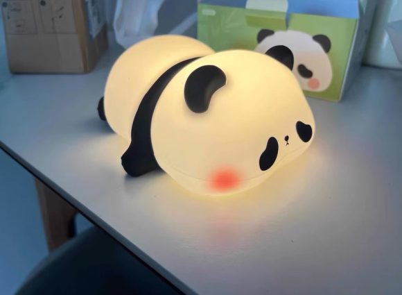 Cute Silicone Night Lights Sheep Cartoon Bedroom Lamp For Children's Room Decor Rechargeable Timing Dimming Sleep Night Light - Image 3