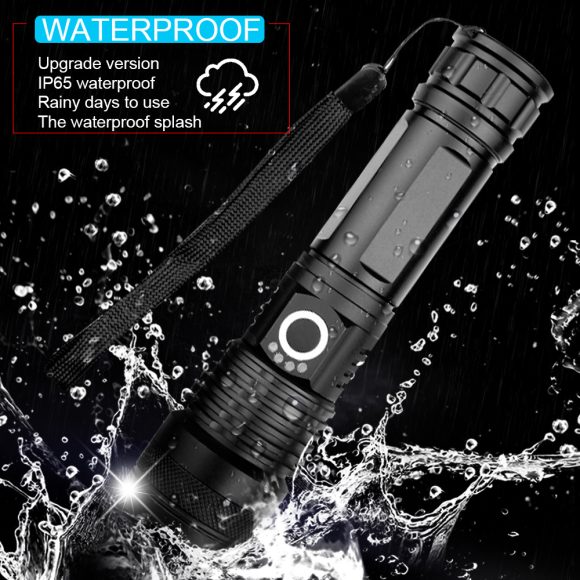 USB Charging Zoom P50 Flashlight - Image 4