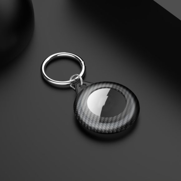 Suitable For Anti-lost Device Pp Carbon Fiber Pattern Keychain Frosted Ultra-thin Tracker Protective Cover - Image 4