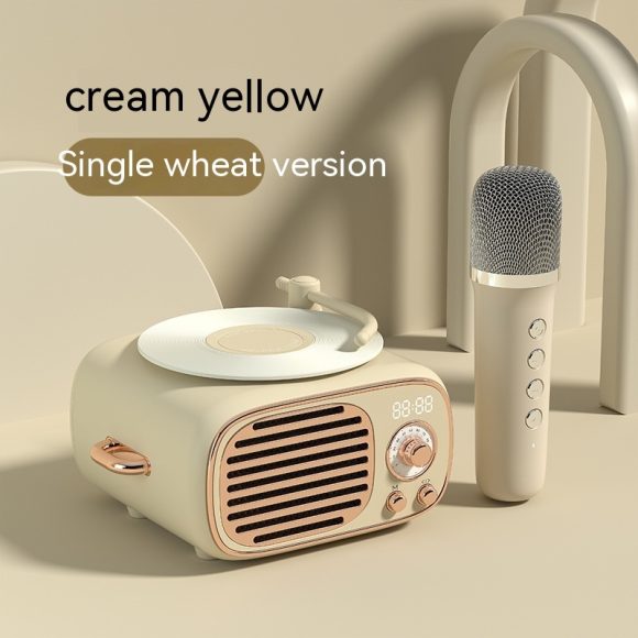 Retro Multi-function Bluetooth Microphone Stereo - Image 4