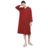 Zipper Bathrobe Couple Hooded Nightgown Thin Pajamas - Image 6