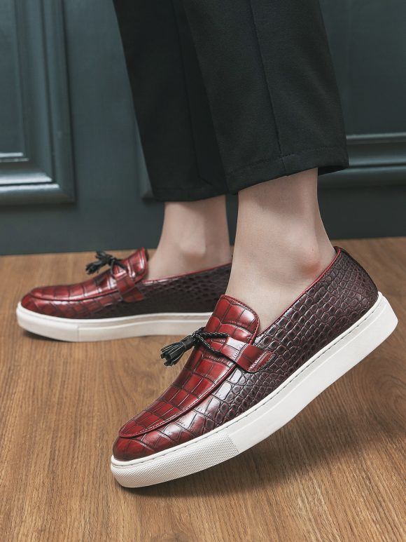 Plus Size Fashion Tassel Sneakers Men's British Casual Youth - Image 5