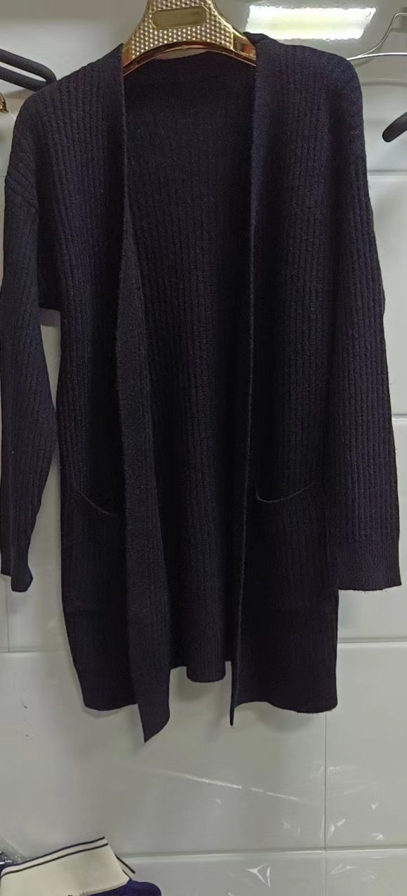 Loose Knitted Shawl Versatile Sweater Coat Women's - Image 8