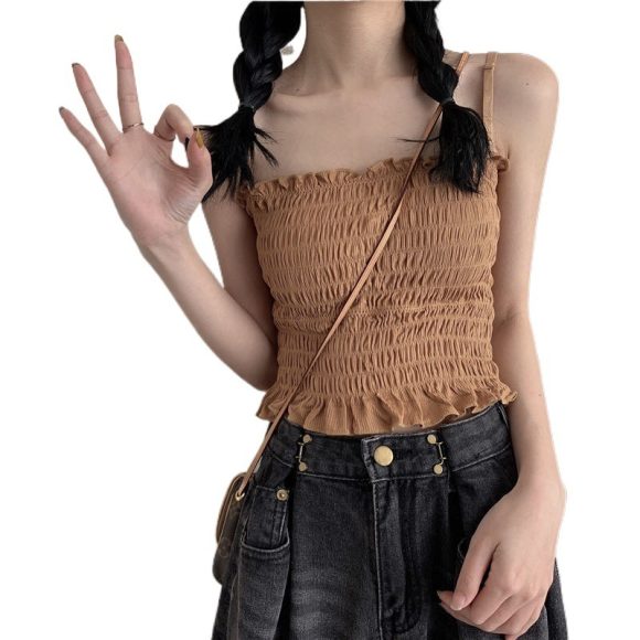 Beautiful Back Hanging Hot Girl With Vest - Image 4