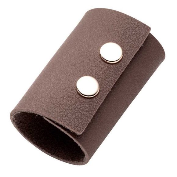 PU Leather Headband Gel Women Ponytail Clip Decoration Hair Accessories - Image 3