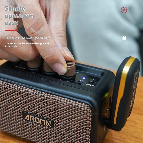 Electric Guitar Loudspeaker Box AG04 Mini-Portable - Image 5