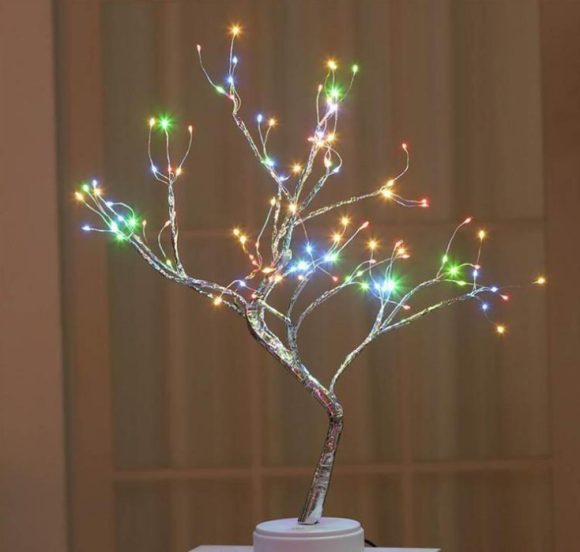 New Colored Light, Starry Sky LED, Copper Wire, Rice Tree Lamp - Image 7