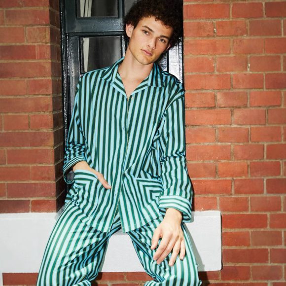 Women's Striped Homewear Long Sleeve - Image 6