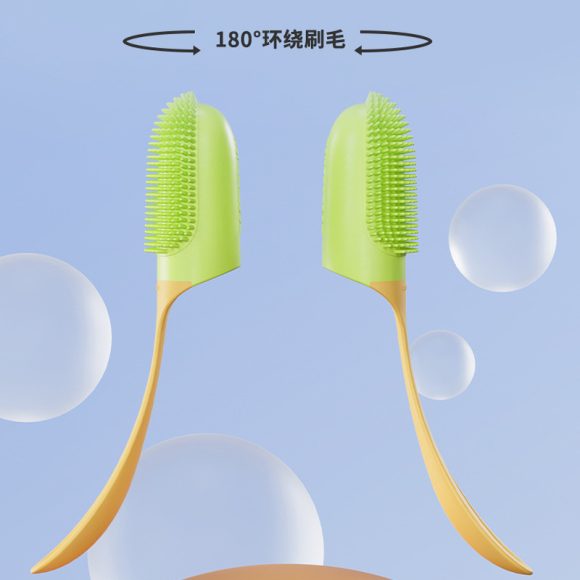 Dog Tooth Cleaning Brush Care Finger Wrap Cat Dog Oral Cleaning Toothbrush Tool Silicone Dog Cat Finger Toothbrush Supplies Pet Products - Image 9