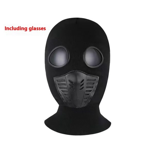 Creative Funny Hat Riding Fleece-lined Neck Protection Glasses Pullover Mask - Image 3
