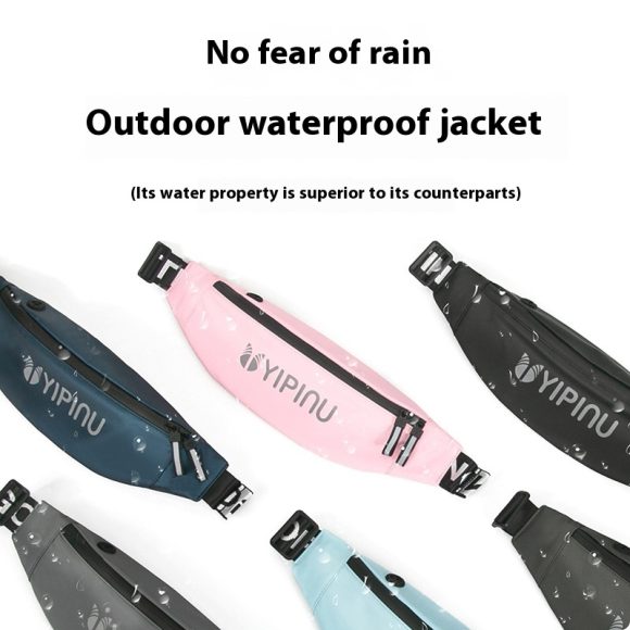 Outdoor Sports Waist Bag Waterproof Personal Reflective Crossbody - Image 4