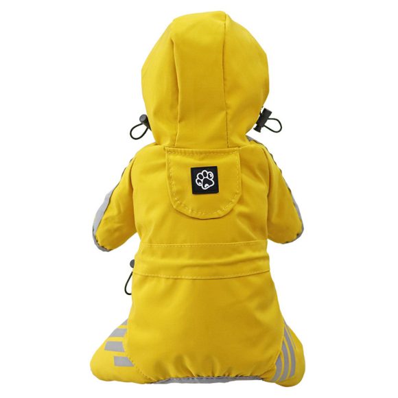 Dog Raincoat Full Package Four Feet Waterproof Rain Cape Pet Products - Image 9