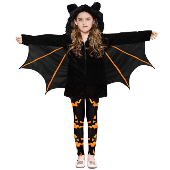 New Halloween Kids Costume Bat Cape - Image 2