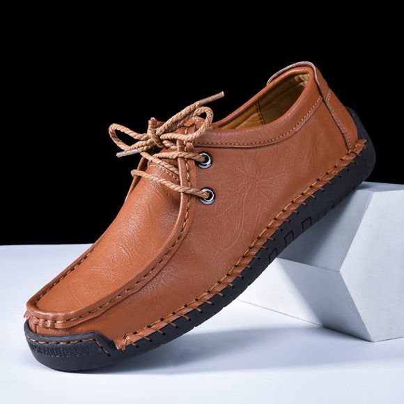 Seasons Hand-stitched Men's Shoes Lace-up - Image 8
