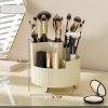 Cosmetics Storage Box Rotating Pen Holder Dresser Table Large Capacity Makeup Brush Lipstick Eye Shadow Puff Storage Rack - Image 9