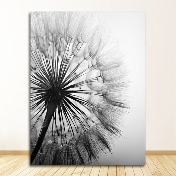 Frameless Abstract Dandelion Flower Canvas Painting Living Room Decor - Image 3