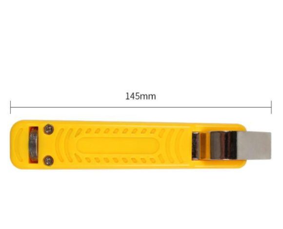 LY25-1 Adjustable Insulated Round Wire Stripper PVC Electrician's Knife - Image 5