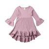 Jeans Kids Elegant Shirts Clothes Girls Dress For Girl - Image 3