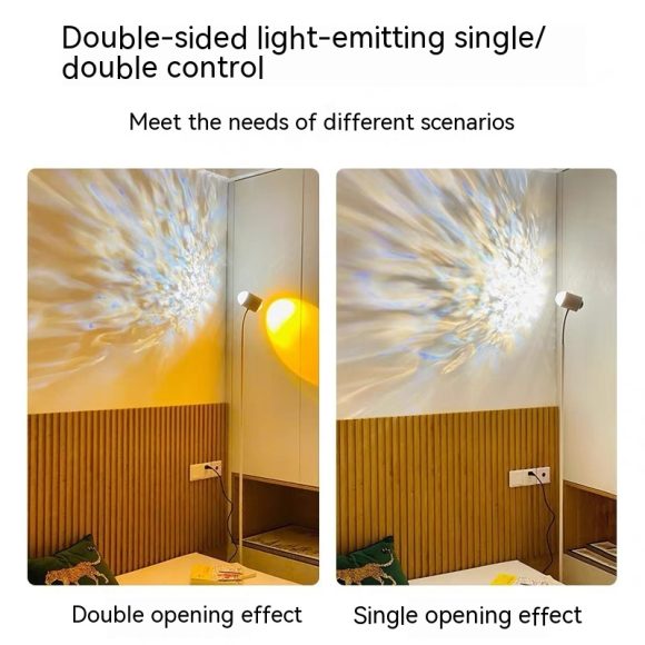 Lighting Internet Celebrity Living Room Sunset Metal Spotlight Water Ripple - Image 3