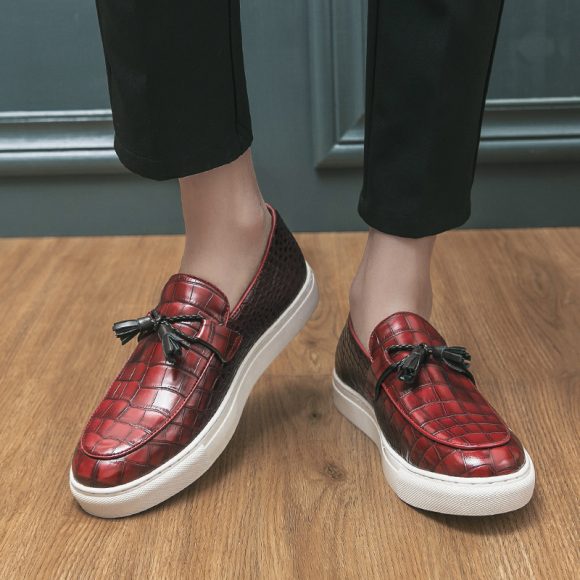 Plus Size Fashion Tassel Sneakers Men's British Casual Youth - Image 6