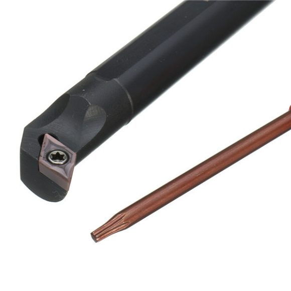 S12M-SDUCR07 CNC Cutter Bar 10 Purple Black DCMT0702 Blade Wrench - Image 2
