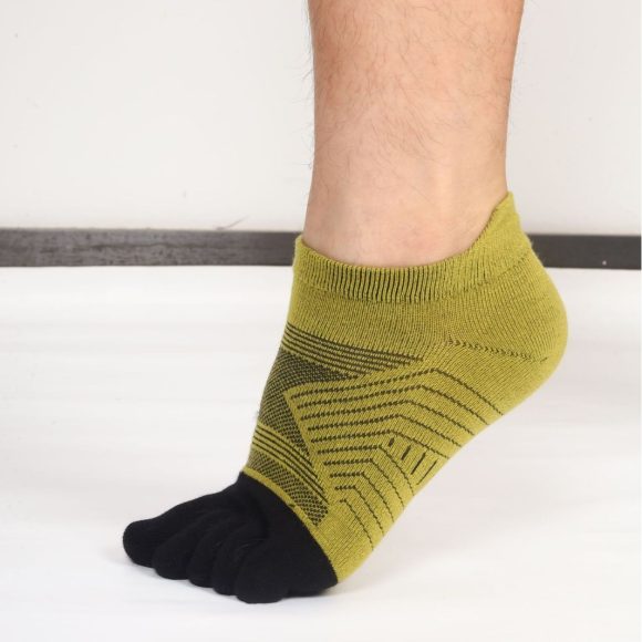 Wool Plush Toe Socks Men's Short Tube - Image 4