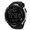 Men's Electronic Watch Negative Black Large Screen Sport Watch - Image 3