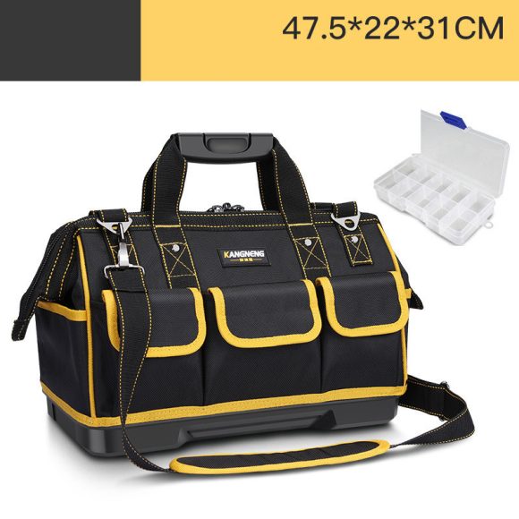 Hand-held Tool Multifunctional Canvas Thick Wear-resistant Tool Bag - Image 4