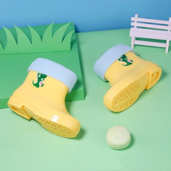 Bunny Rain Boots Children's Middle Tube Non-slip - Image 4
