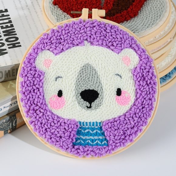 Handmade Embroidery Material Package Needle Children Beginners Stamp String Art Decoration - Image 6