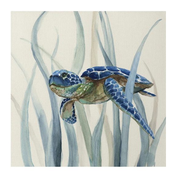 Turtle Canvas Painting Wall Art Poster - Image 2