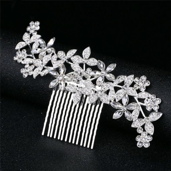 Bridal Jewelry Wedding Hair Clip With Drill - Image 5