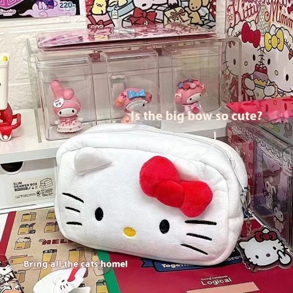 Cartoon Cute Caramel Cat Pencil Case Good-looking - Image 6
