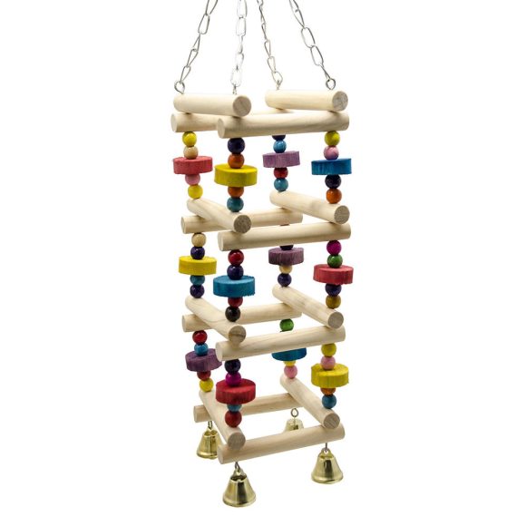 Parakeet Bird Toy Amusement Park Swing Stand - Image 5
