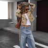 European And American Fallwinter Jacket Jacket Casual Temperament Double Breasted Top - Image 5