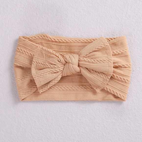Baby Hair Accessories Elastic Head Bandwidth Edge Nylon Bow Headband For Children - Image 5