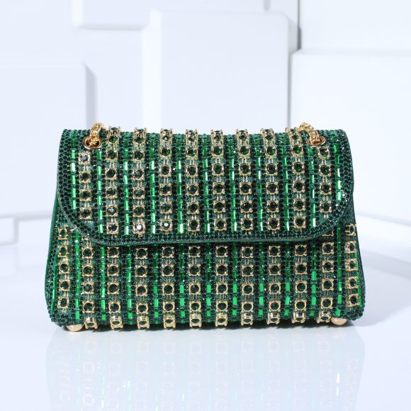 Fashion Crossbody Dinner Bag Diamond-embedded Hand Carrying - Image 4