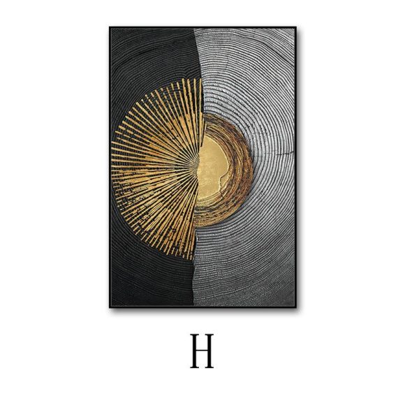 Modern Minimalist Hanging Simple Hotel Club Sales Office Decorative Painting - Image 9