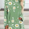 New Flower Small Chrysanthemum Irregular Top - Image 9